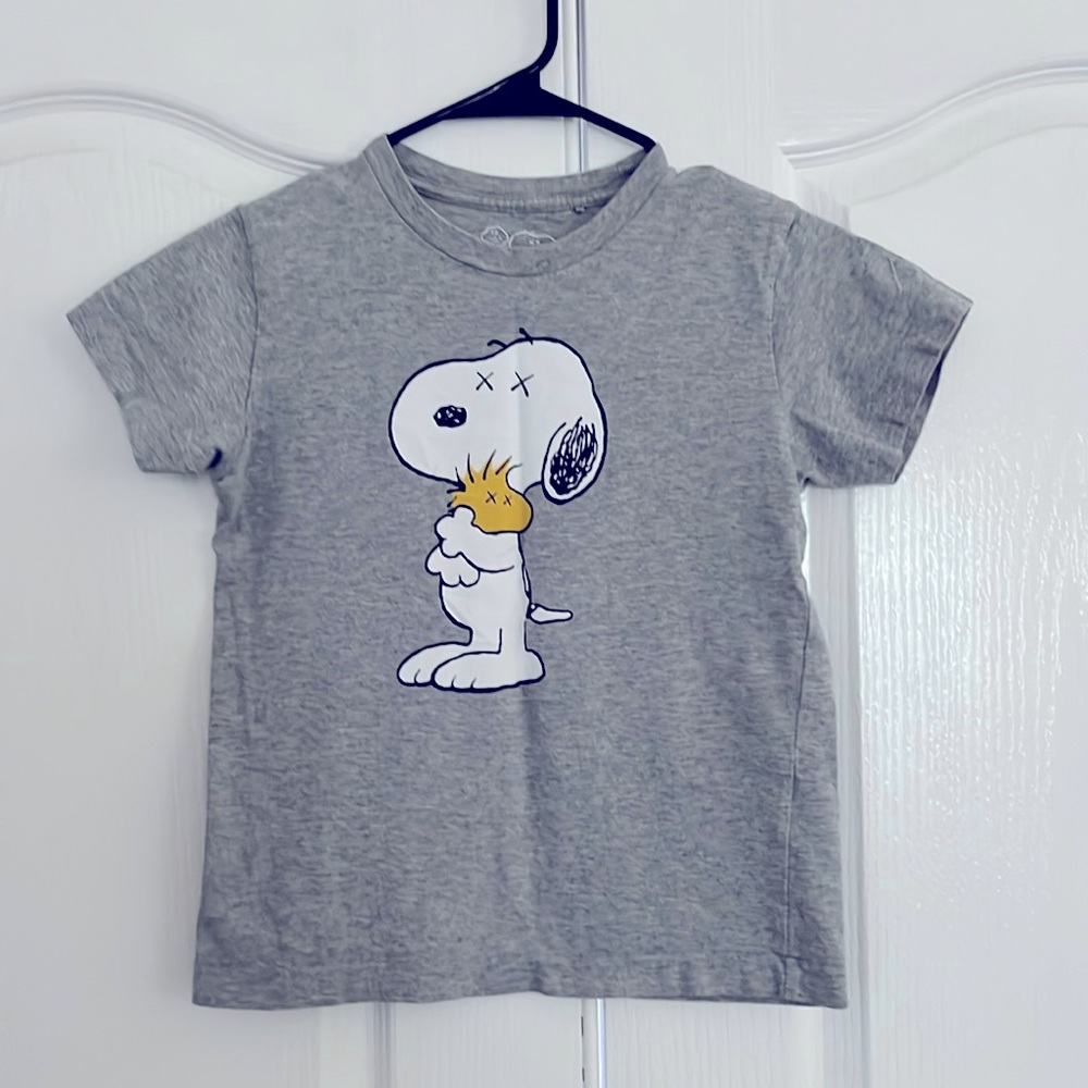 Uniqlo x Kaws x Peanuts Kids T-shirt, Sz 7-8